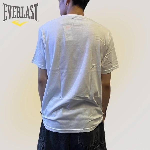 EVERLAST 短袖 白色 輕薄 內搭 快乾 圓領 素T 短T 男 4921100300