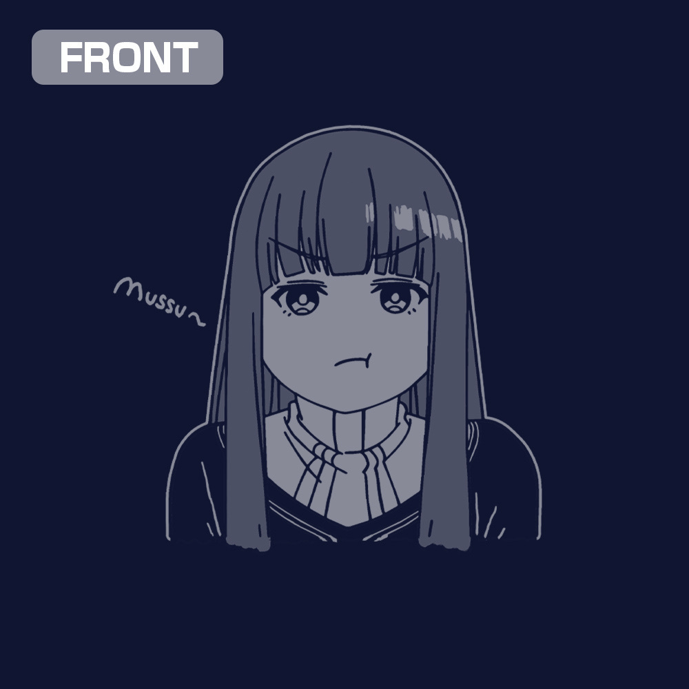 Cospa 0804 フェルン フェイス ドライTシャツ [葬送のフリーレン] NAVY