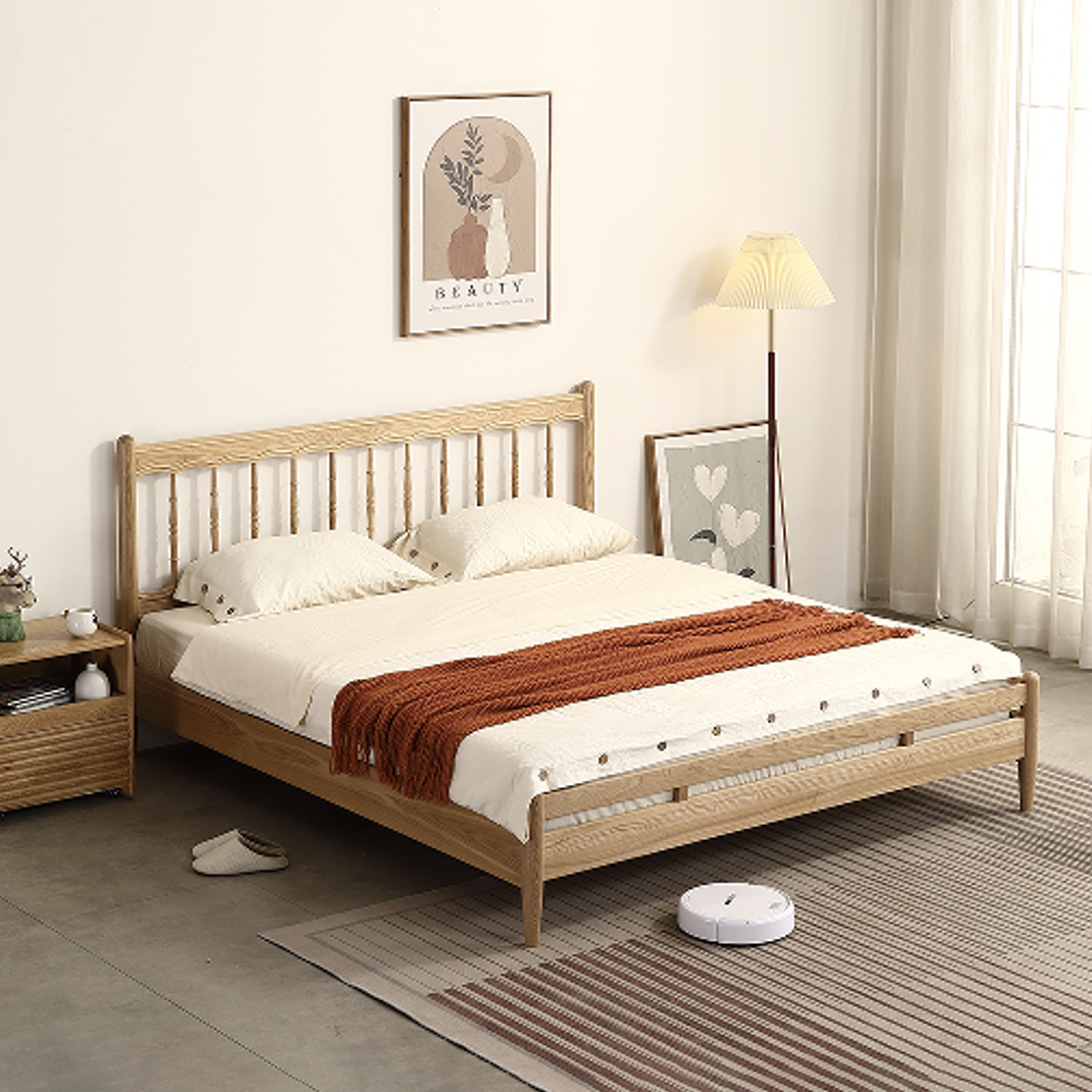 〖特惠款〗復古溫莎實木床架 FP-0122