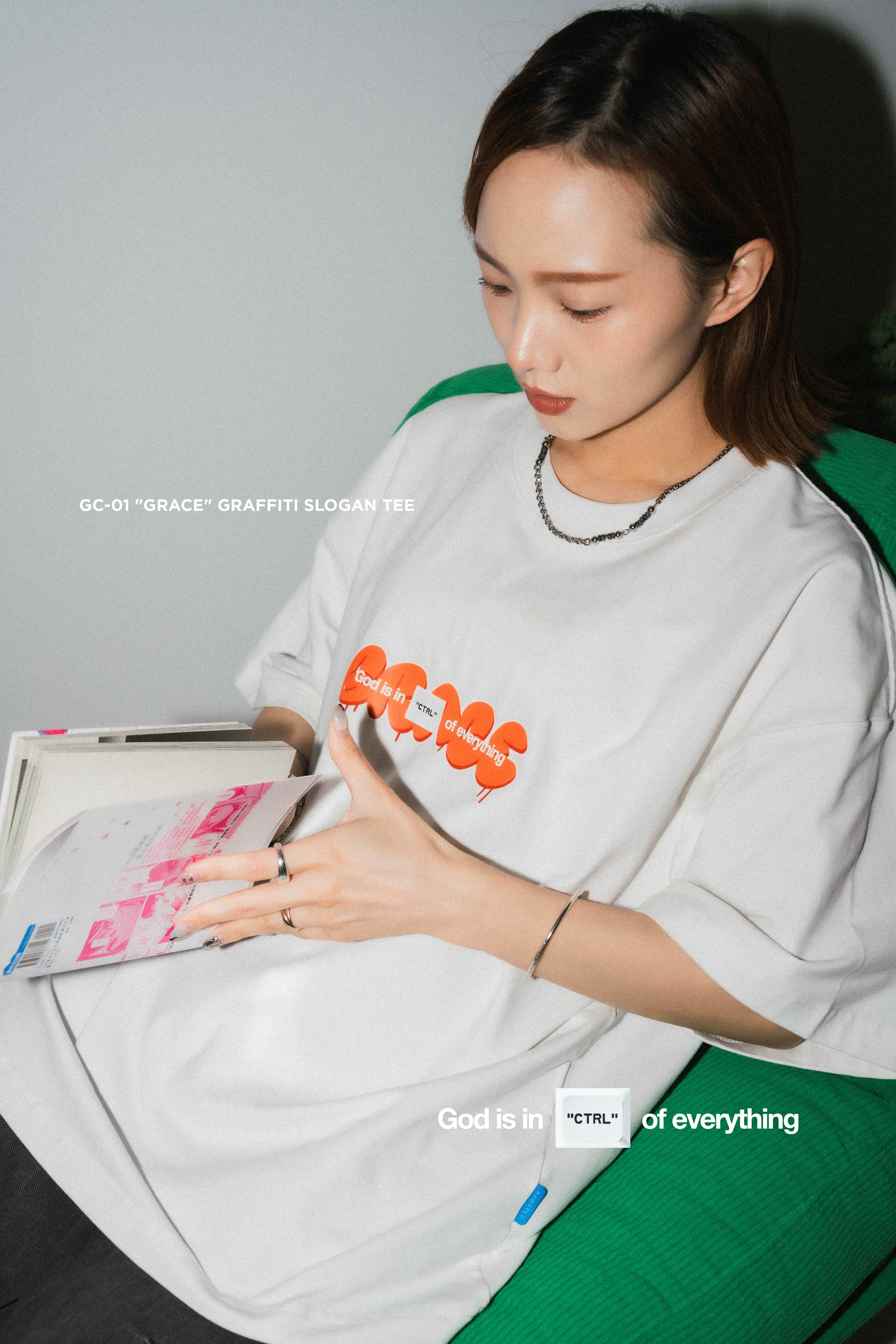 Apostle GC-01 "GRACE" Graffiti Slogan Tee