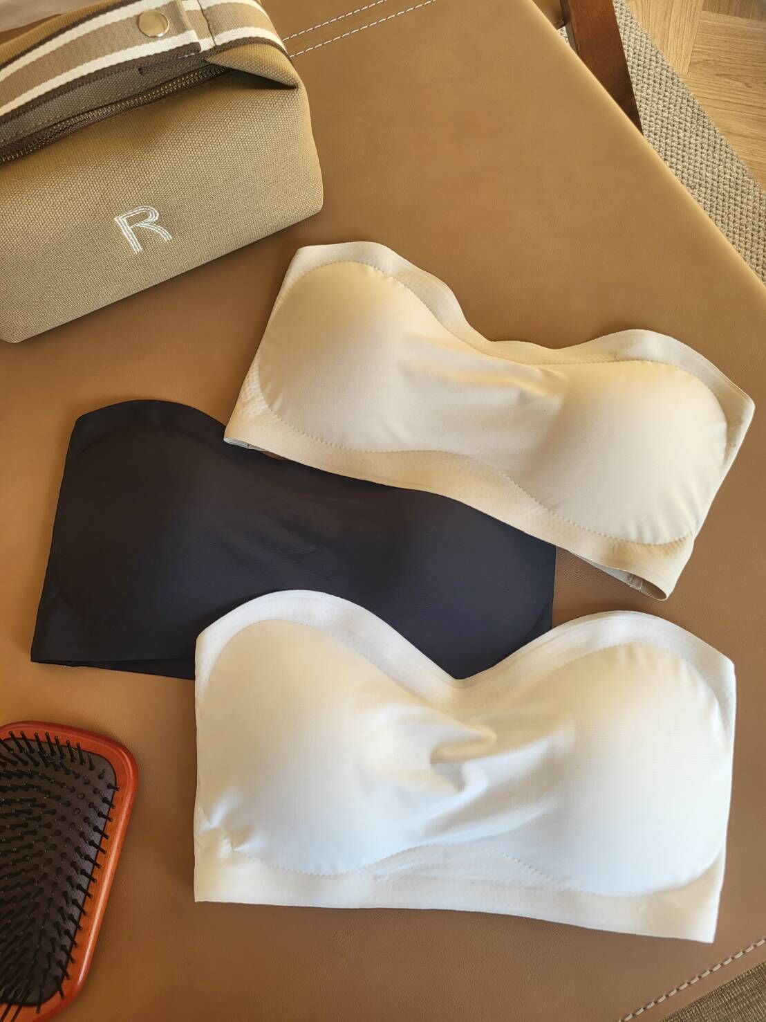 ｜韓國｜Ranie穿無肩帶時必穿的無痕抹胸BraTop (建議包色)