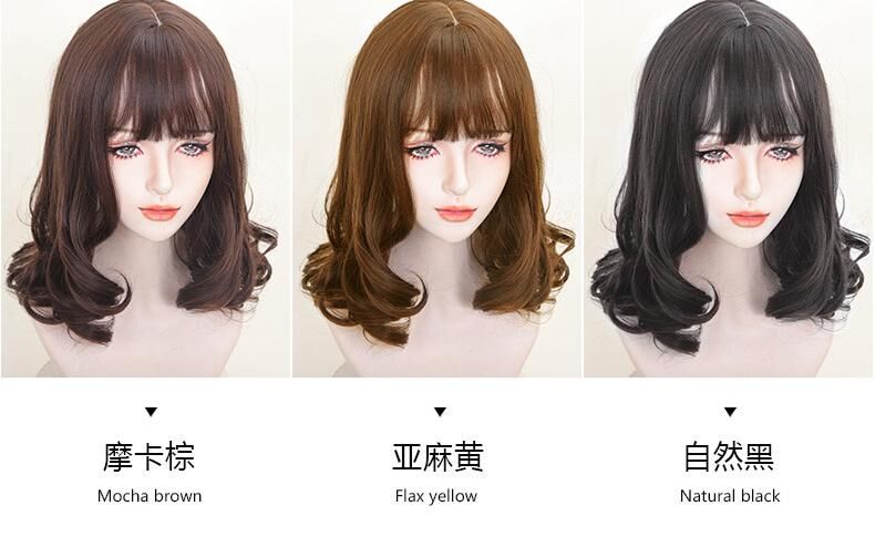 高溫絲假髮 (B款)