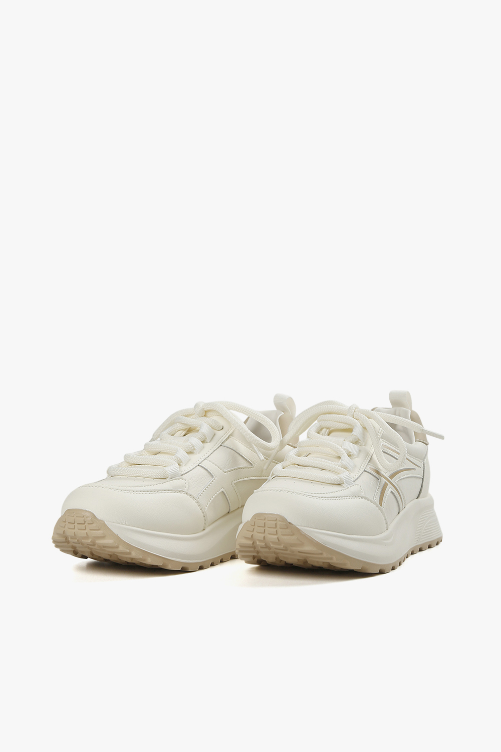 Track 拼接復古球鞋