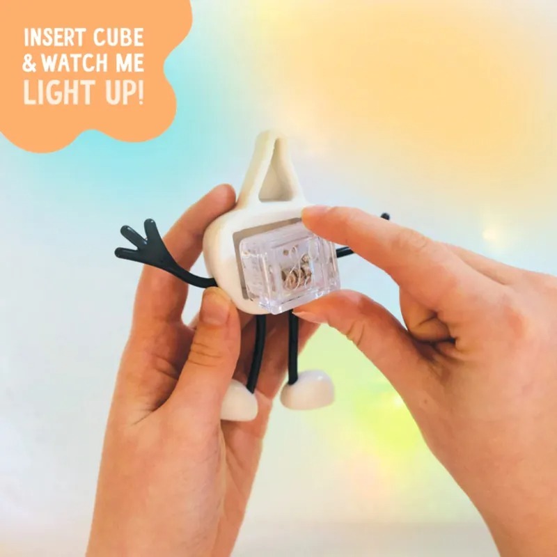 Glo Pals洗澡感官玩具｜炫光小夥伴 (附2顆小冰塊) (多款可選)