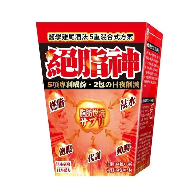 華人藥業 - Fat Extinction 絕脂神日夜配方 28包