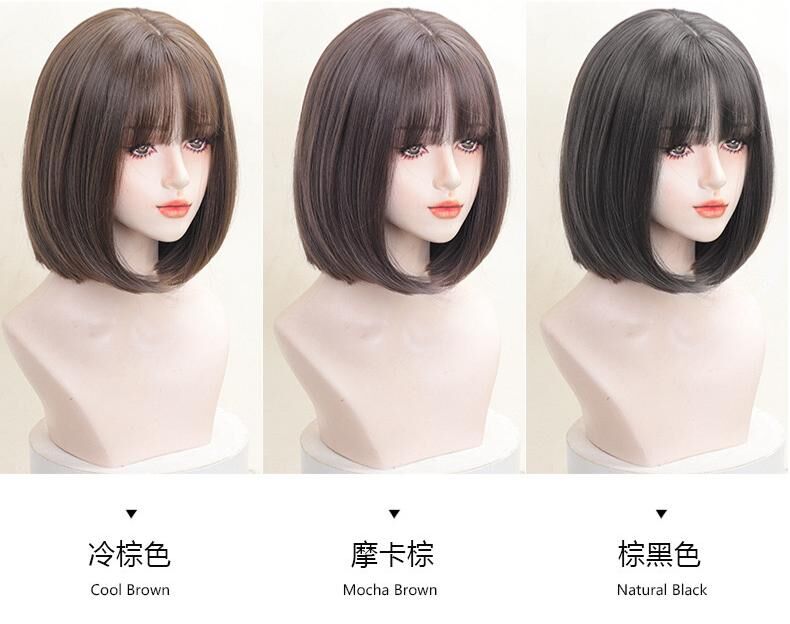 高溫絲假髮 (D款)