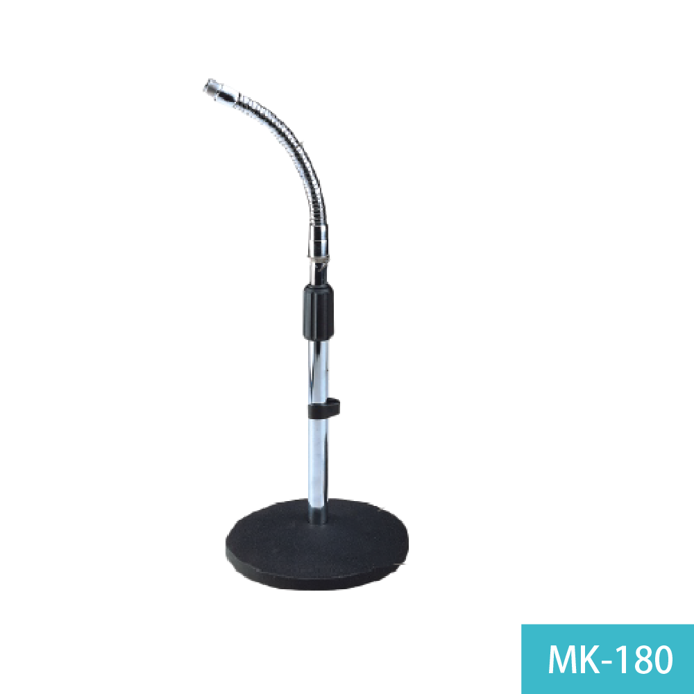 台灣製造Y 台灣製造Y / 桌上型麥克風架 軟管型 ( MK-180/MK-185/MK-186 ) 第 2 張圖片｜三峽麥克風