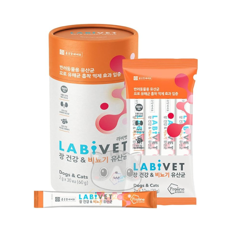 Labivet - Gut Health & Urinary Supplements Powder Probiotic (for Dogs and Cats)