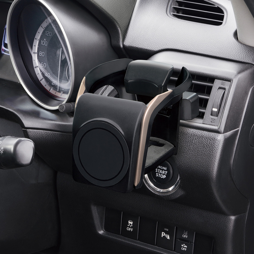 YAC 槌屋 Refine MagSafe 通用型出風口置杯架 手機架