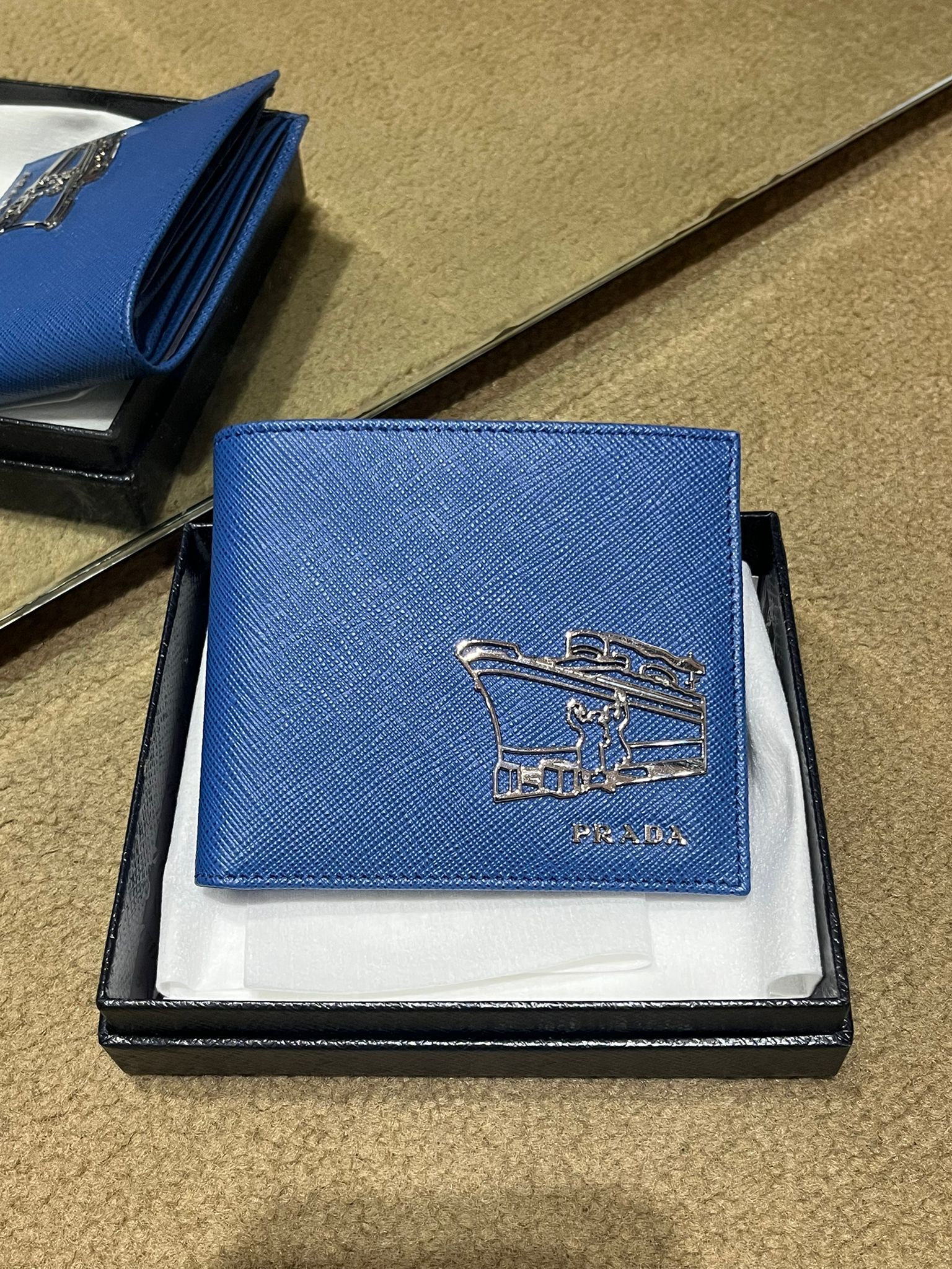 Prada Wallet bleu