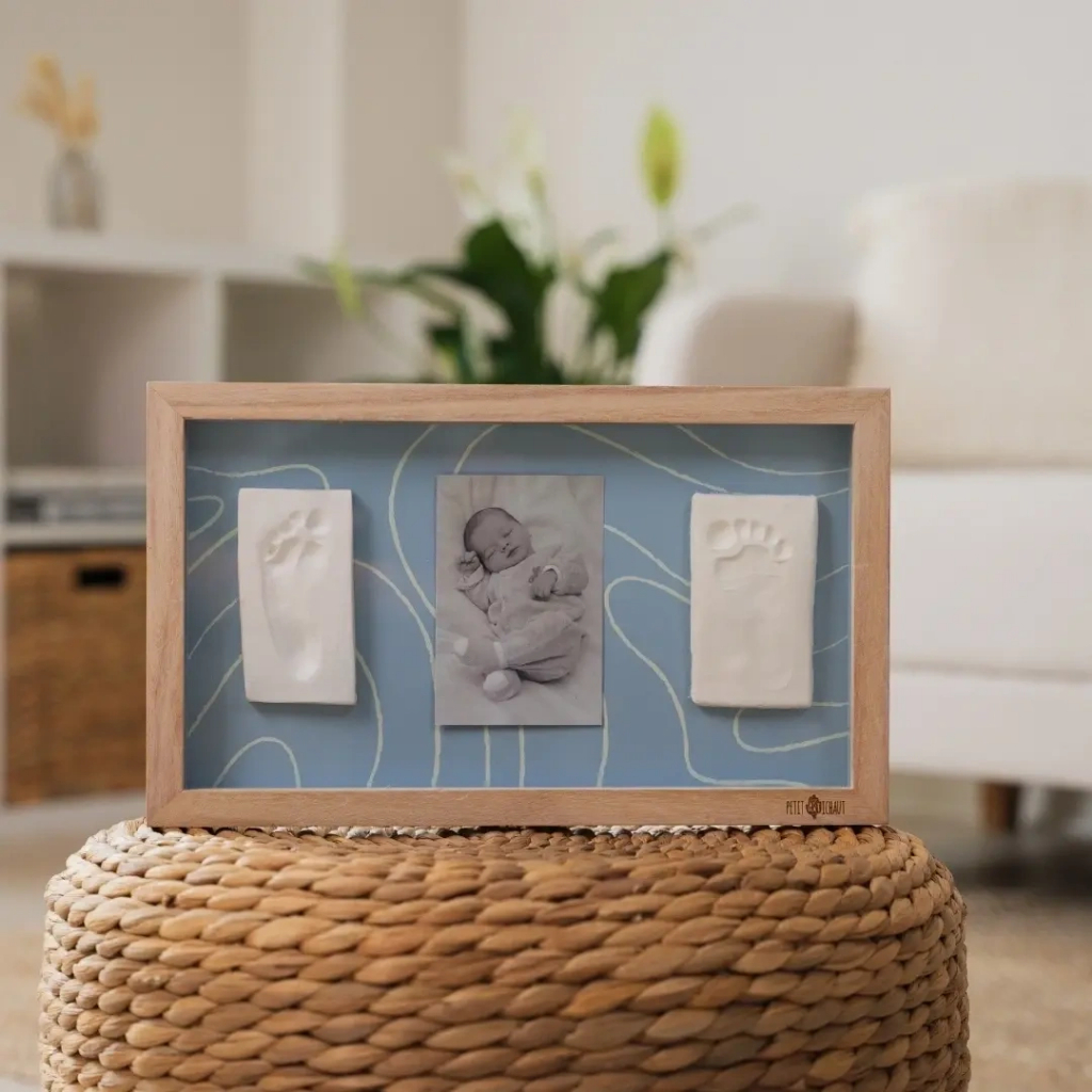 【樂森藥局】PETIT ARTICHAUT 手腳印 DIY 相框組 多款可選