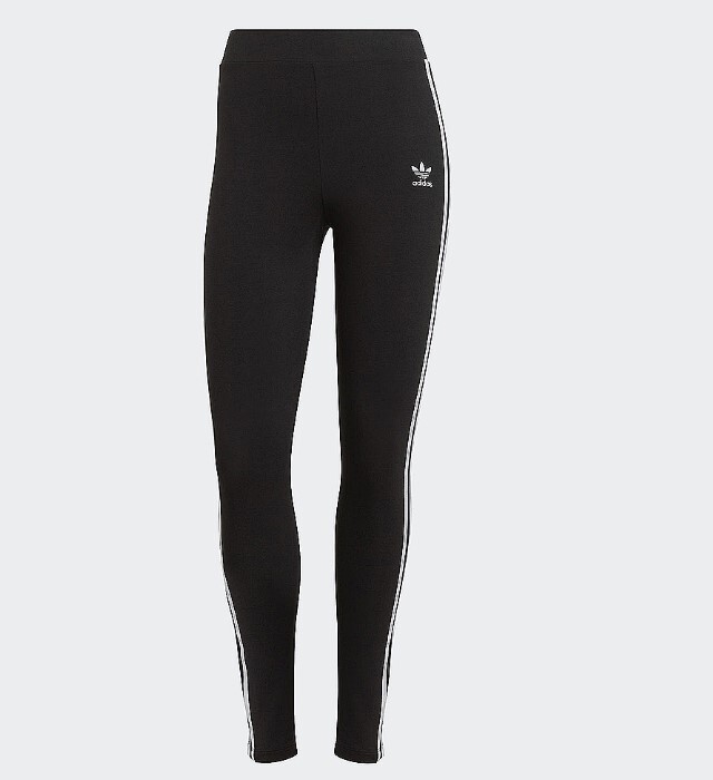 【現貨出清】Adidas Originals 三葉草女款經典緊身長褲  黑色｜運動瑜伽跑步修身褲 Legging