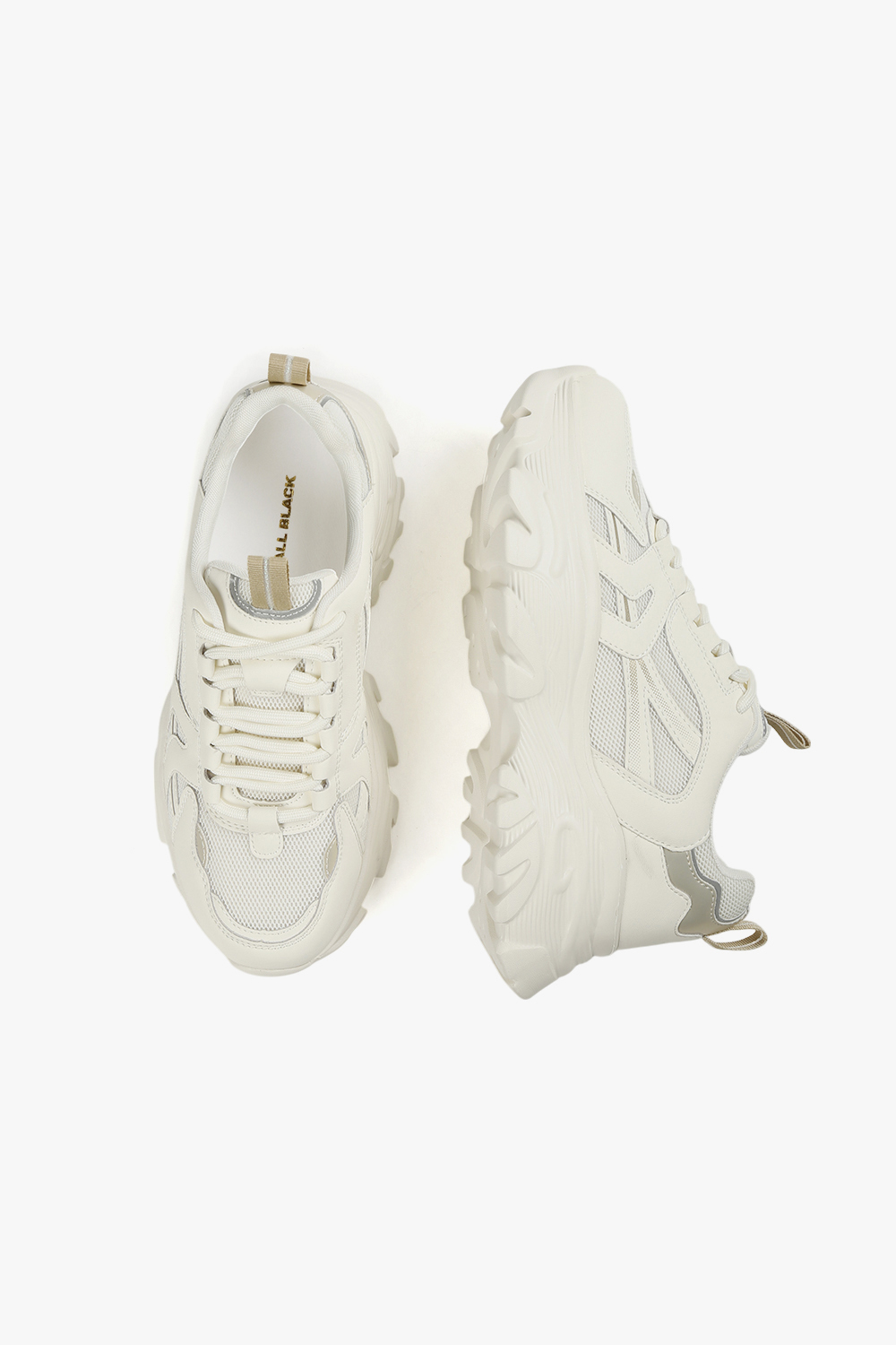 Red 厚底拼接休閒鞋