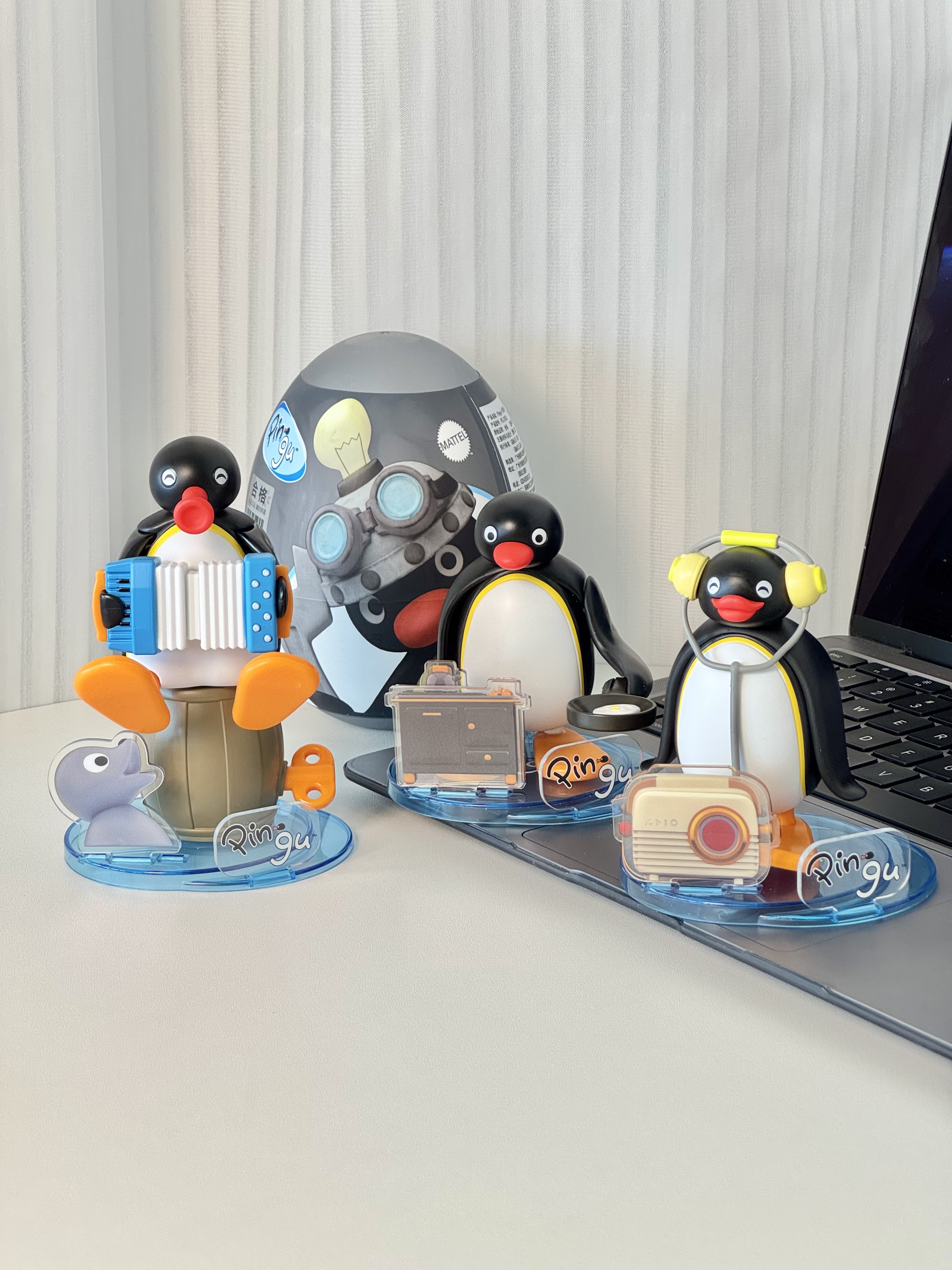 PINGU 企鵝家族 正版授權 小日常系列 發條玩具 盲蛋 盲盒 / 預購