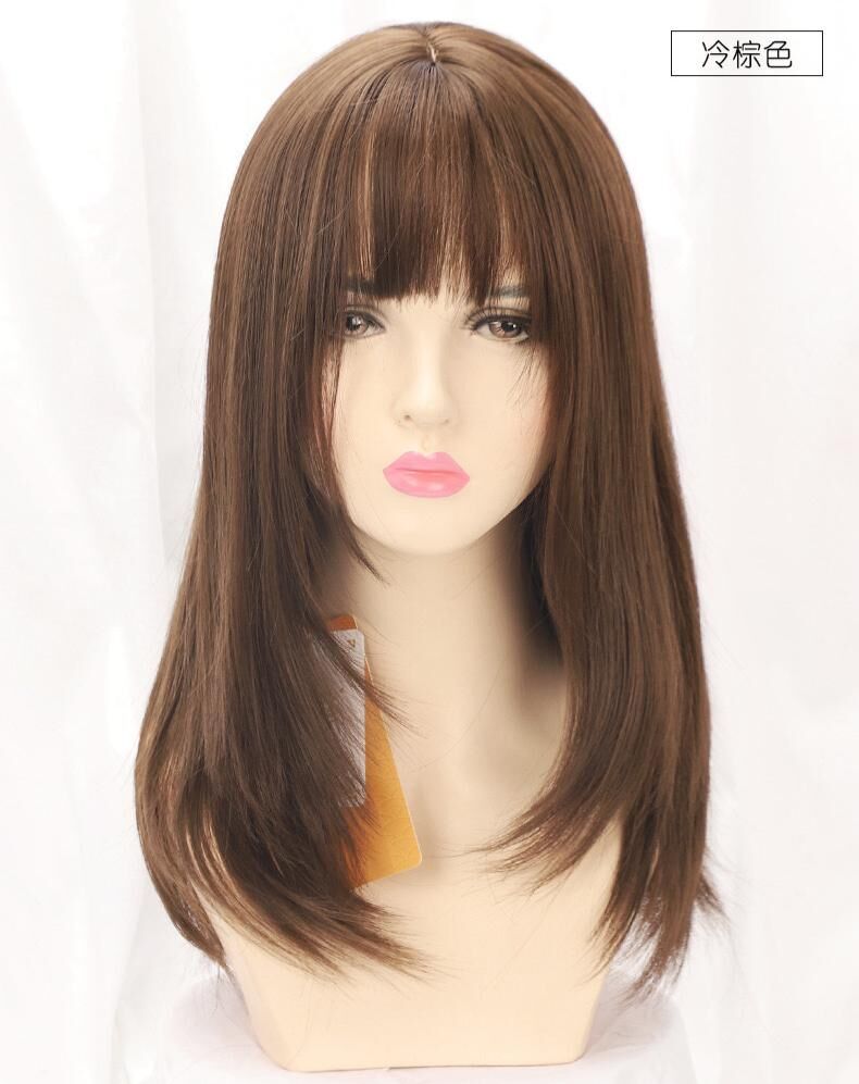 高溫絲假髮 (E款)