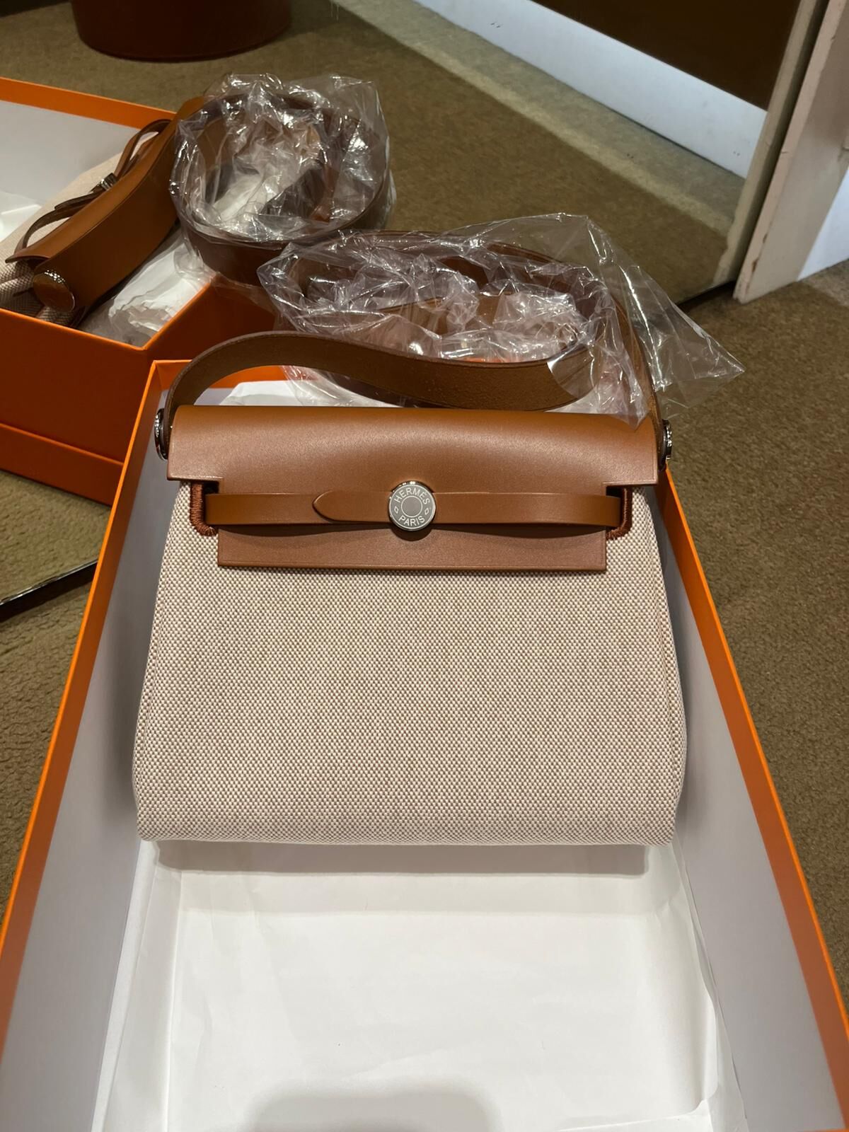 Herbag mini 34 fauve ck canvas K