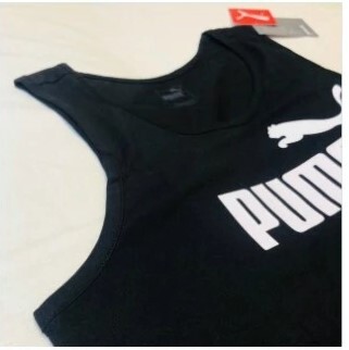 【雙十一優惠】PUMA 男款黑色純棉經典背心｜基本款 LOGO 無袖上衣 男生背心 百搭運動內搭