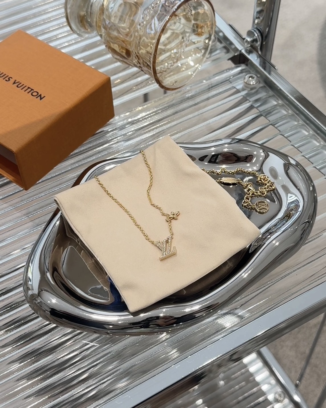 LV｜ICONIC 項鍊 金色 M00596