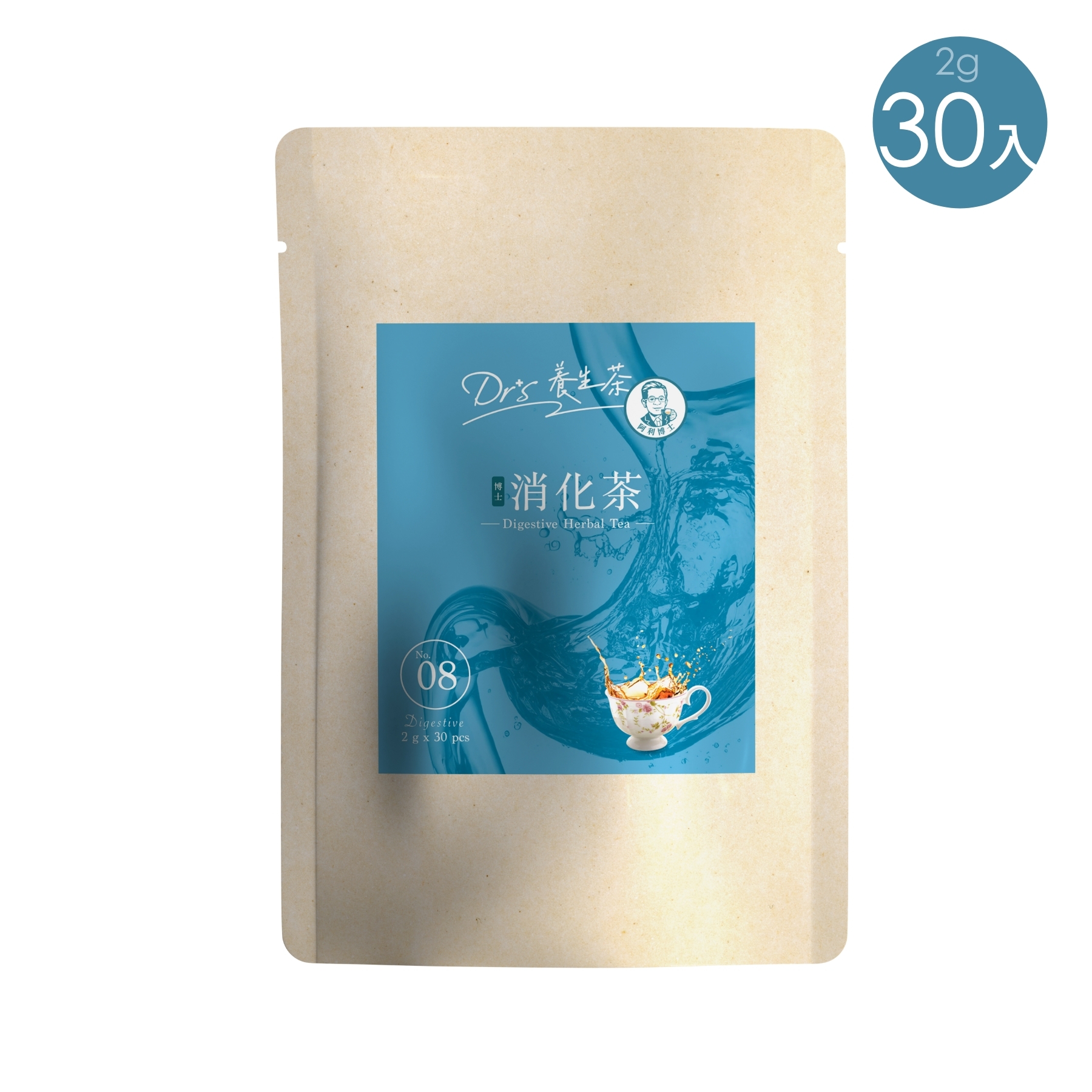 幫助消化【博士消化茶】2gx30入家庭號