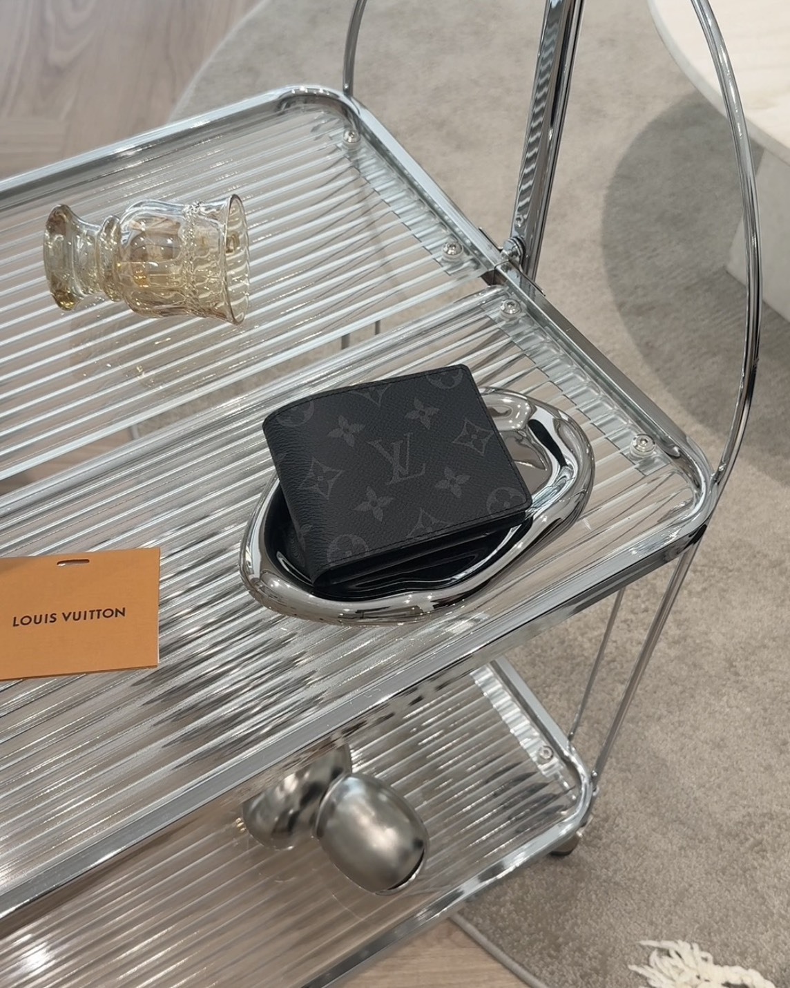 LV｜SLENDER 內八卡雙折短夾 黑色 M62294