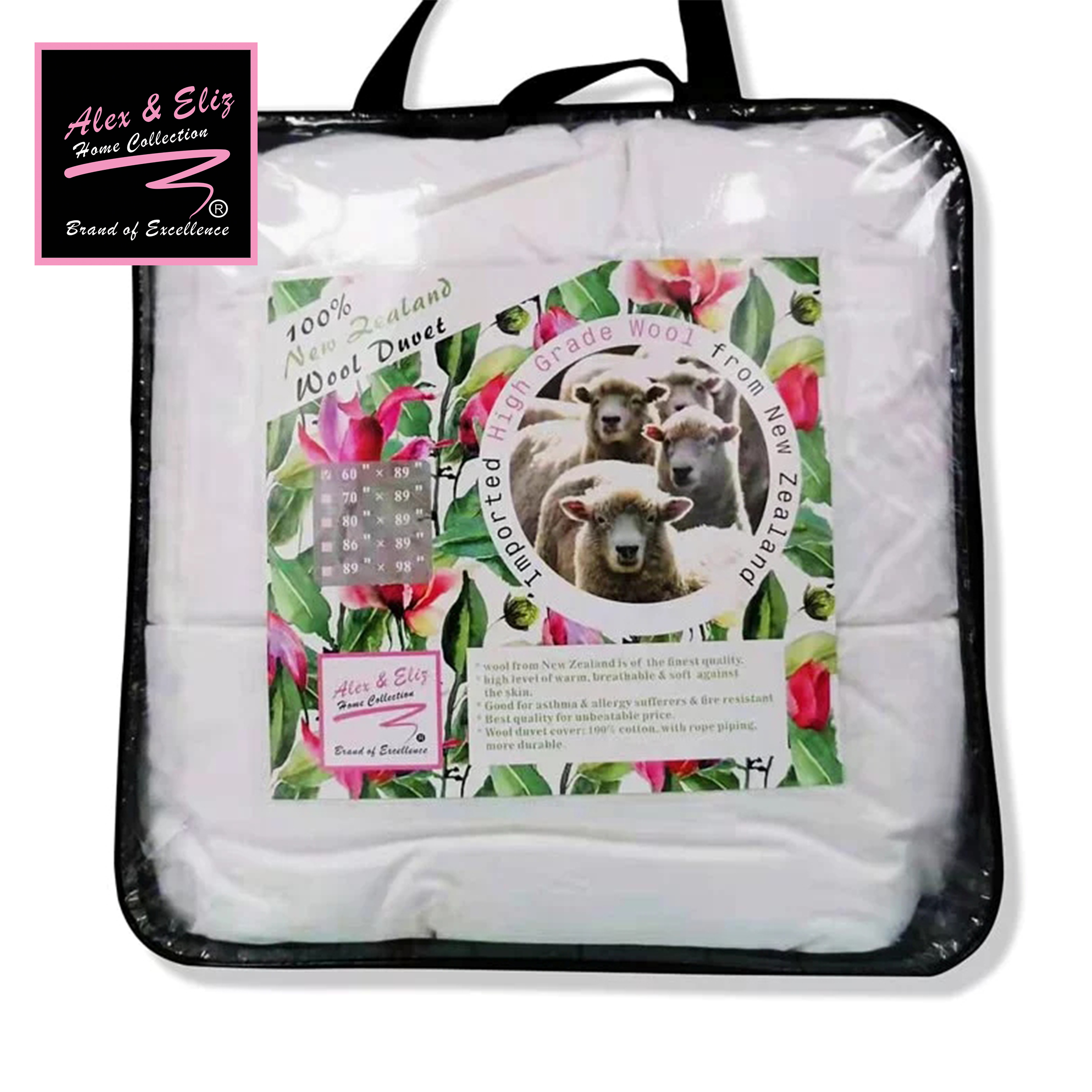 100%紐西蘭羊毛被(冬被)