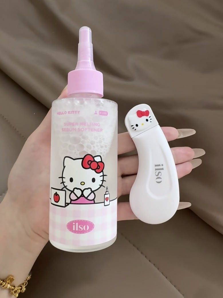 ILSO x Sanrio Hello Kitty 凱蒂貓聯名款 黑頭毛孔清潔工具組
