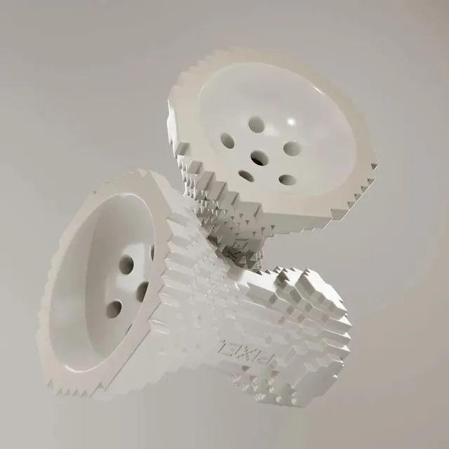 BigMaks x Sarkozy Turkish Bowl - Pixel Off-White