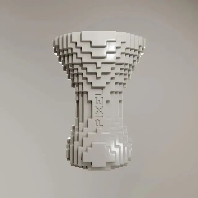 BigMaks x Sarkozy Turkish Bowl - Pixel Off-White