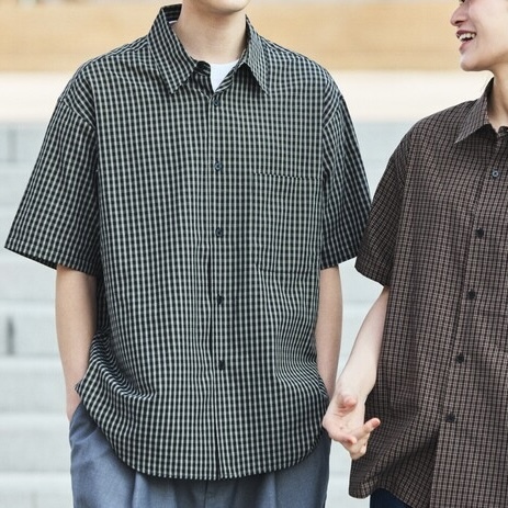 FREAK'S STORE  RELAX FIT 日系 格紋 寬鬆 襯衫 中性 男女 六色