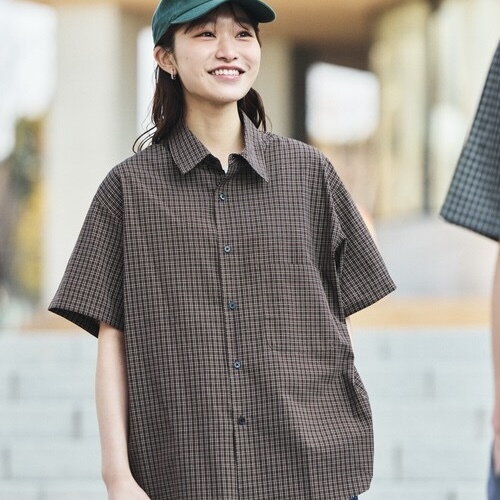 FREAK'S STORE  RELAX FIT 日系 格紋 寬鬆 襯衫 中性 男女 六色