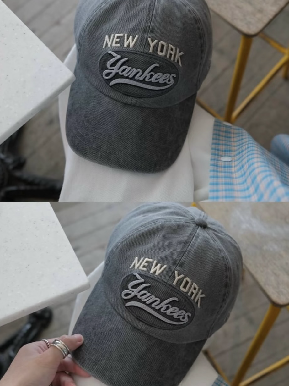 【Karina同款 】MLB vintage 棒球帽 四色