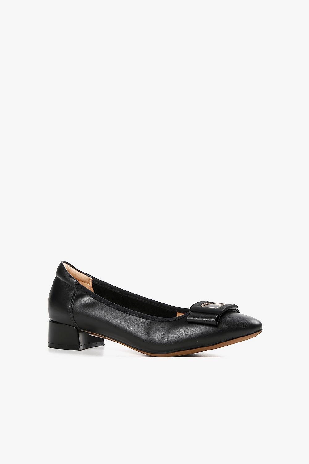 Buckle Top 飾扣舒適中跟鞋