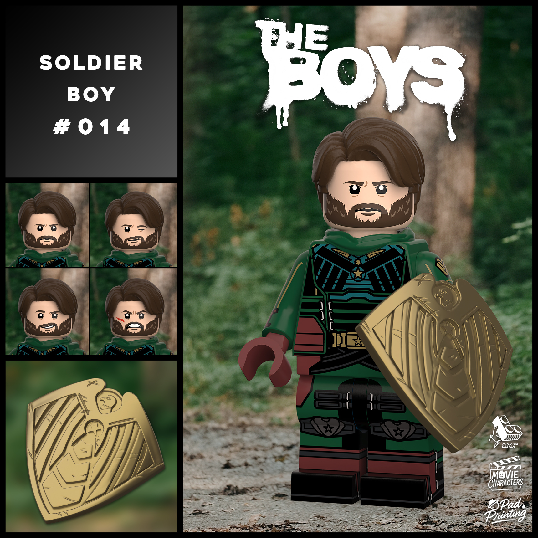 [Lok][Preorder] The Boys: Soldier Boy [PADprinted]