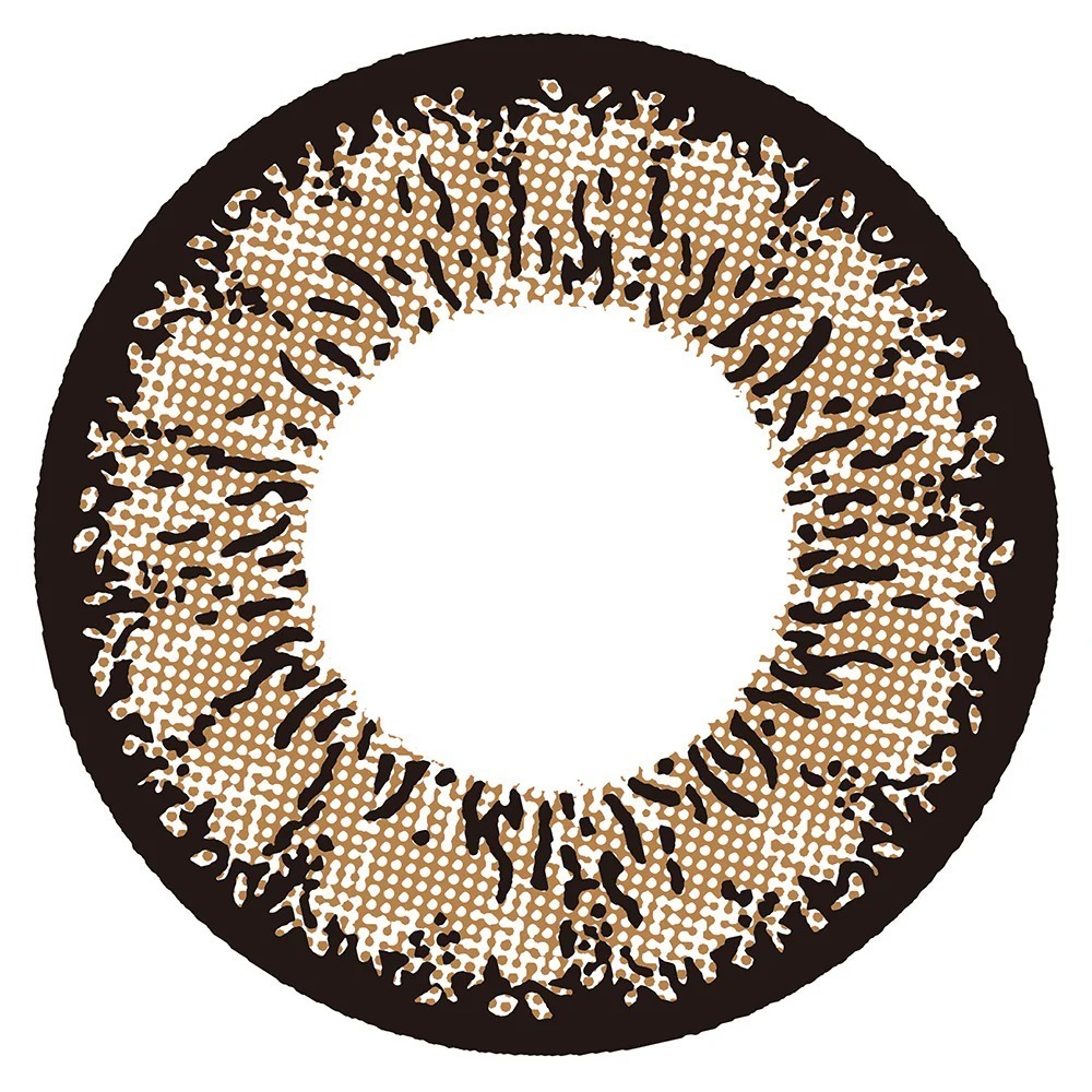 [日拋] DOLCE Natural GranDesign 1 Day Dolce Coconut Brown｜彩妝隱形眼鏡｜每盒10片