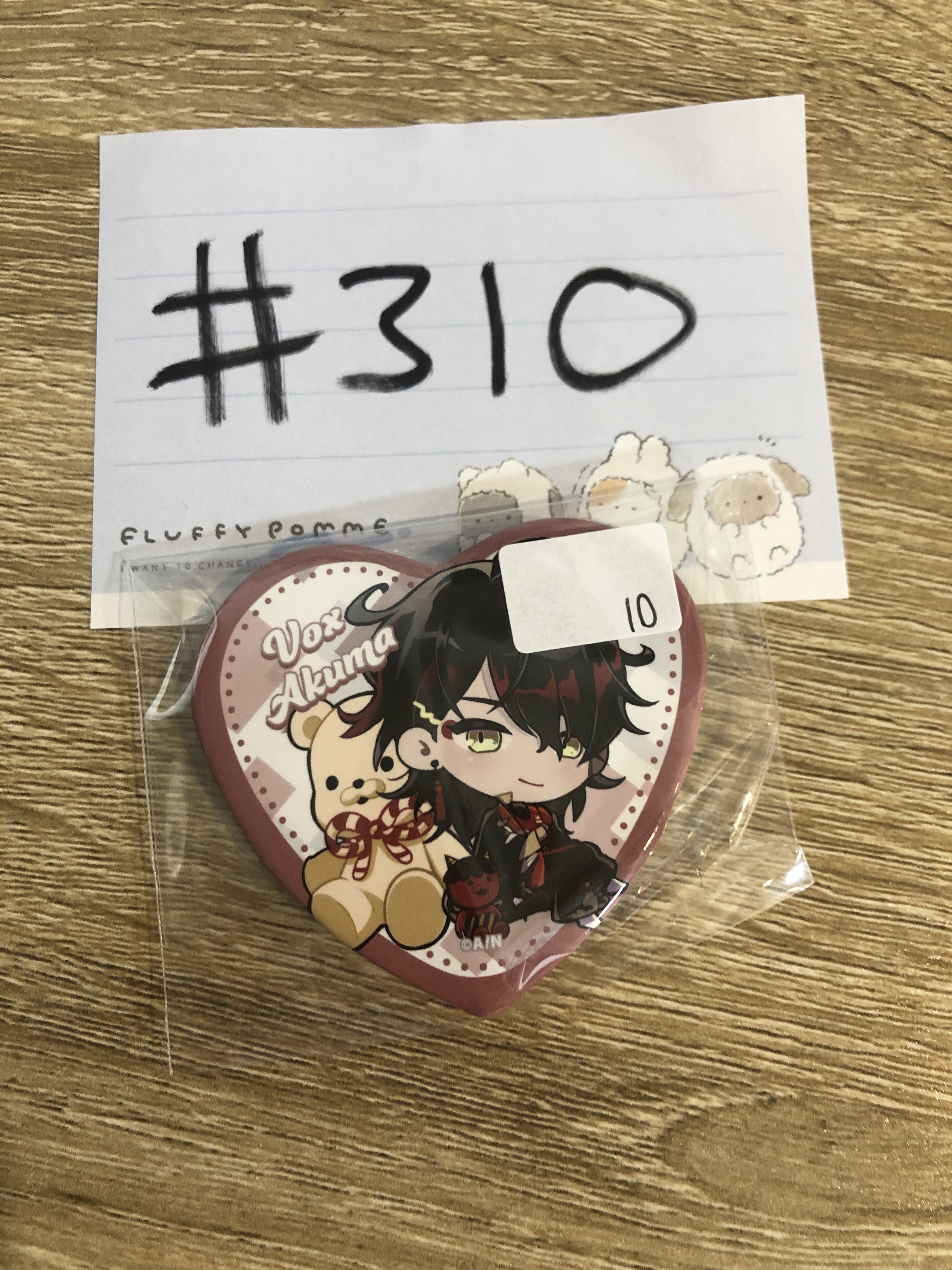 彩虹社 VOX 襟章#310