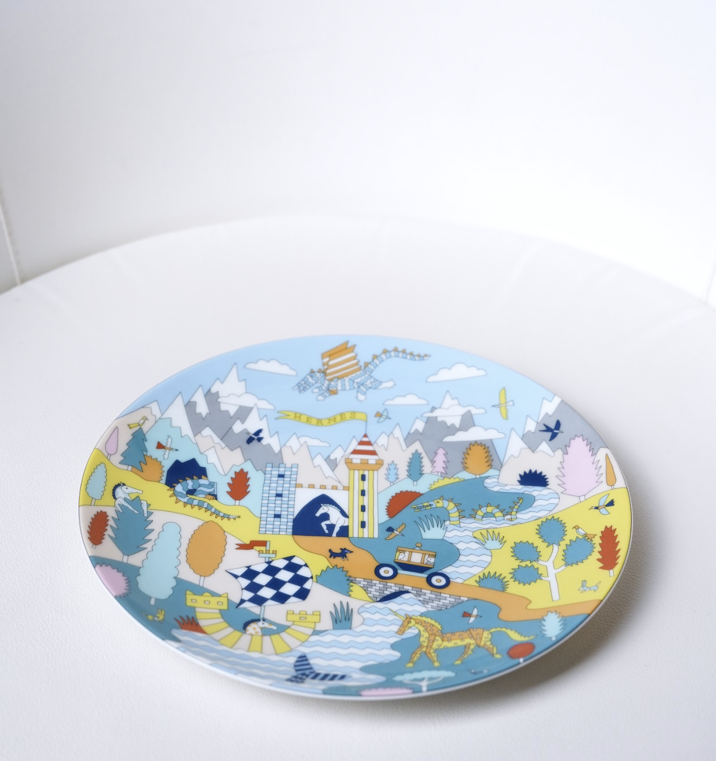 FG62 Hermes 城堡大盤子21.5 cm