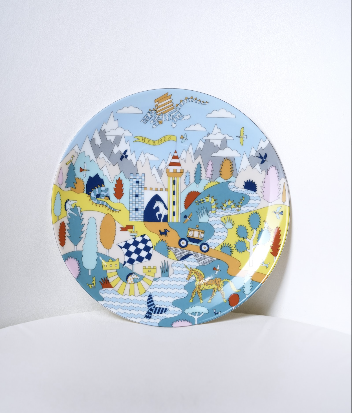 FG62 Hermes 城堡大盤子21.5 cm