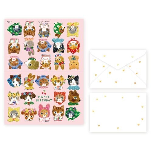 表現社／生日卡片／布川愛子