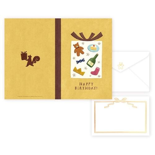 表現社／生日卡片／福岡麻利子