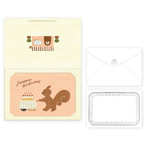 表現社／生日卡片／福岡麻利子