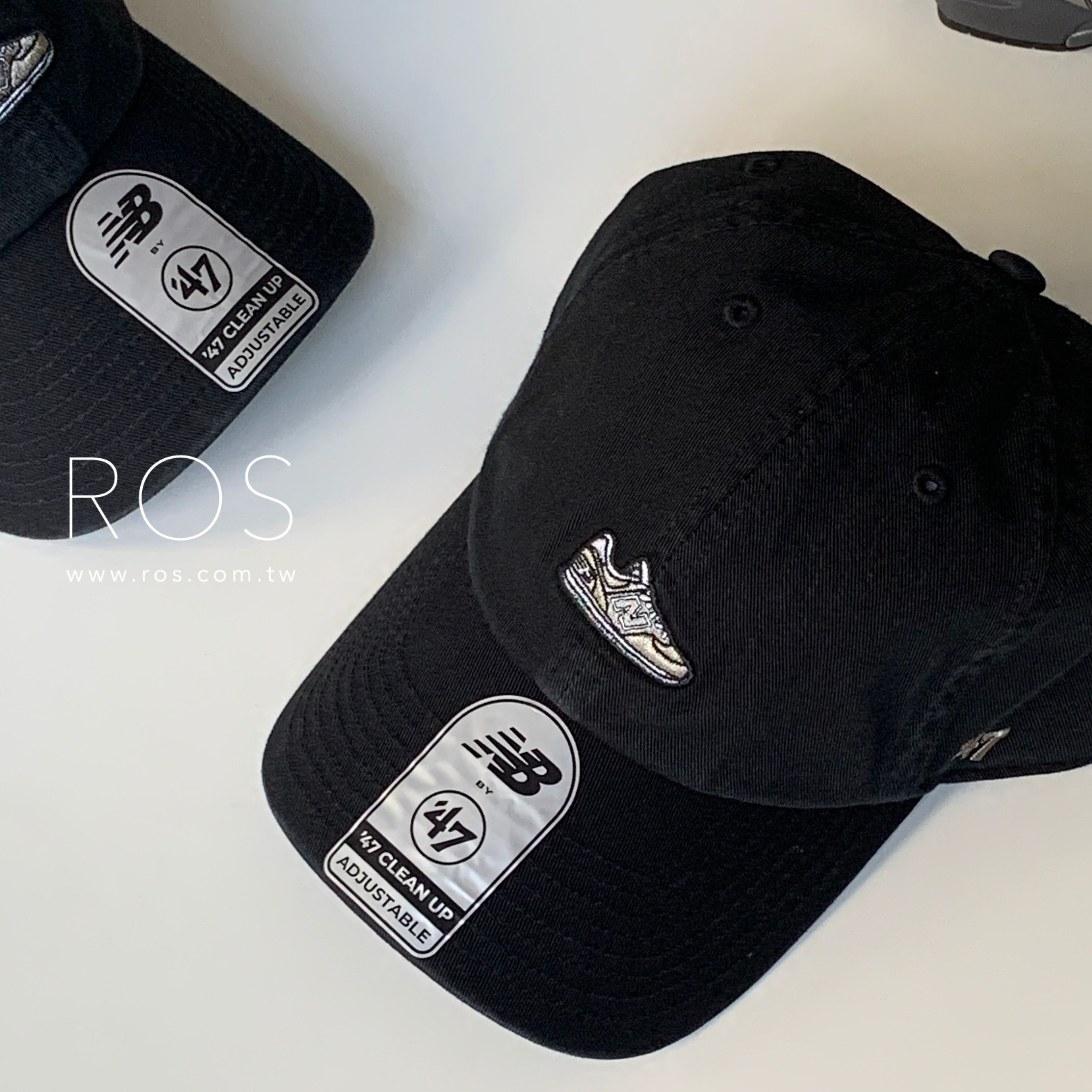 New Balance X 47 Brand 聯名款 老帽 黑