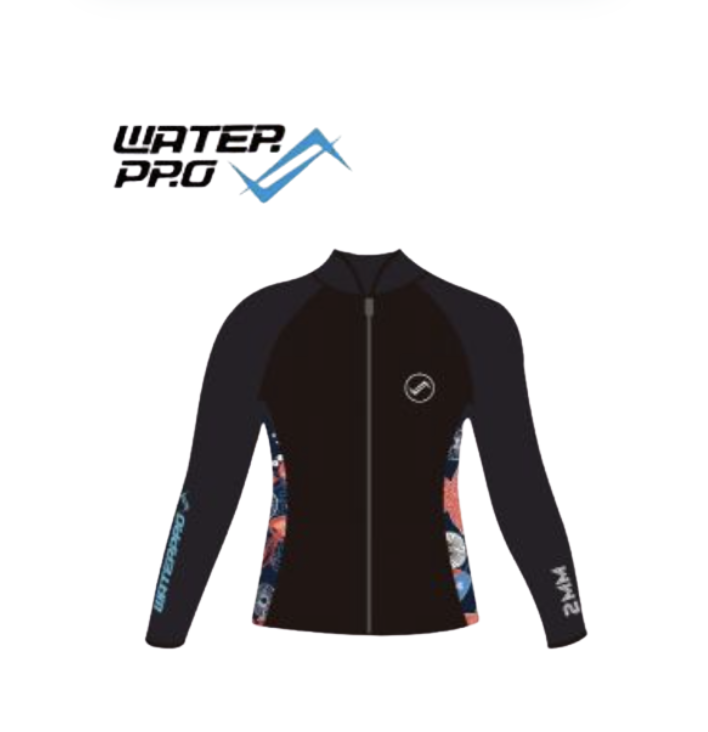 Water pro 2mm 兒童防寒夾克（單上衣）-螃蟹款Crabs