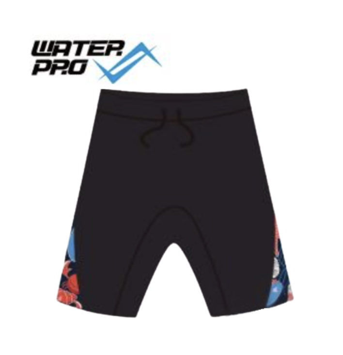 Water pro 2mm 兒童防寒短褲（單下褲）-螃蟹款Crabs