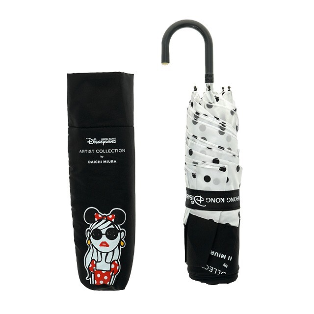 Daichi Miura 設計師系列 城堡 圖案 折疊傘 雨傘 -香港迪士尼樂園