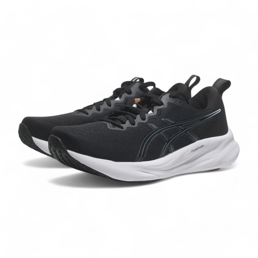 ASICS 慢跑鞋 GEL-PULSE 16 黑白 緩衝 2E寬楦 男 1011B961003