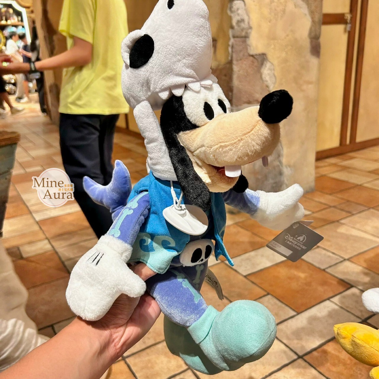 沉沒寶藏系列 高飛狗 Goofy 造型 娃娃 玩偶 -上海迪士尼樂園