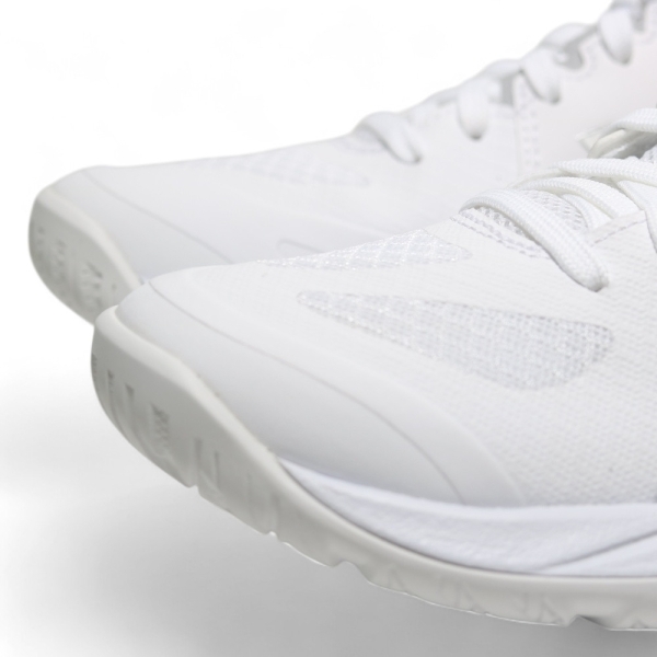 ASICS 排球鞋 GEL-TACTIC 13 全白 銀 室內 羽排鞋 女 1072A118100