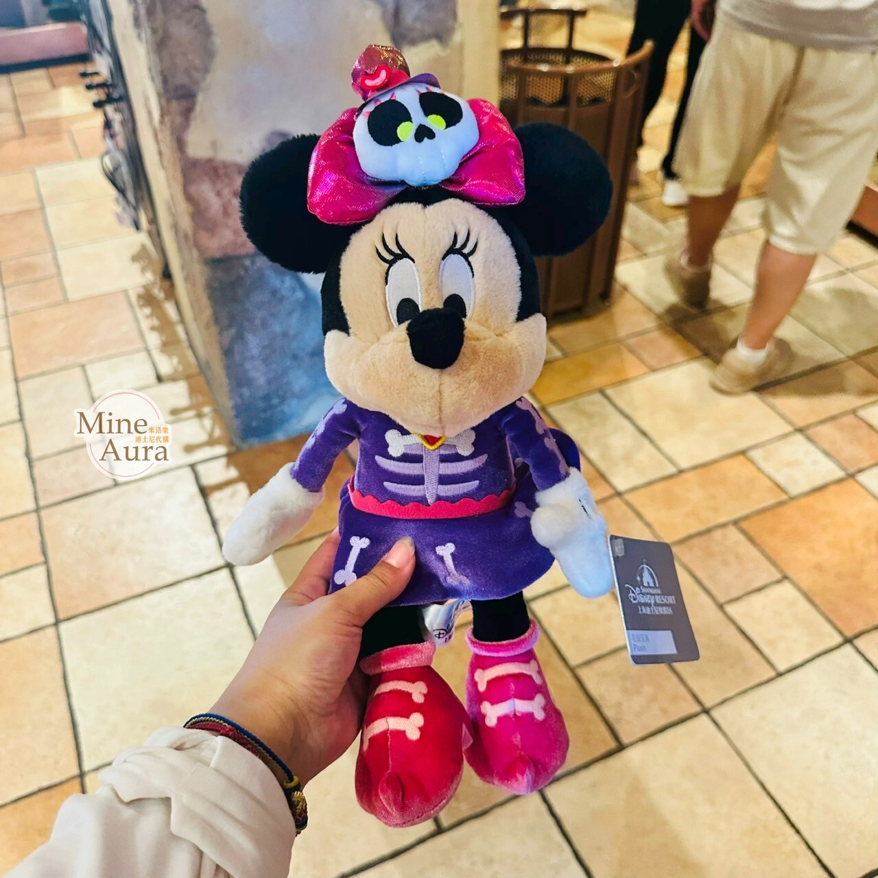 沉沒寶藏系列 米妮 Minnie 娃娃 玩偶 -上海迪士尼樂園