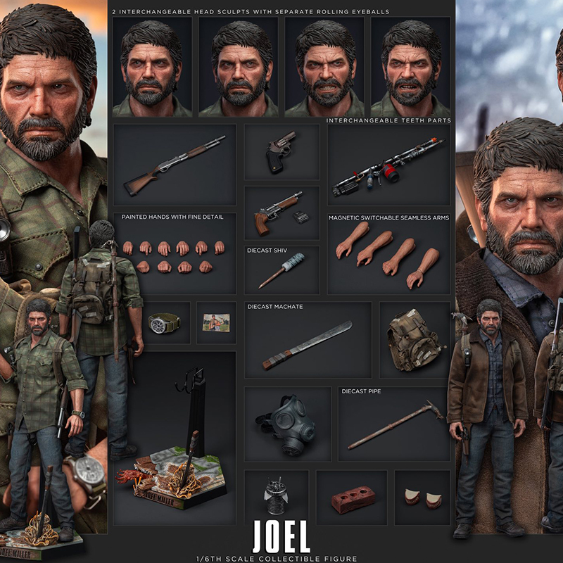 (Pre-Order) LIM TOYS - Joel 1/6 Collectible Figure (LS+01)