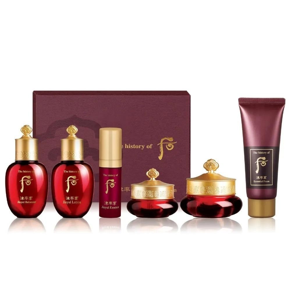 THE HISTORY OF WHOO Jinyulhyang  6pcs Special Gift Set津率享六件套中樣
